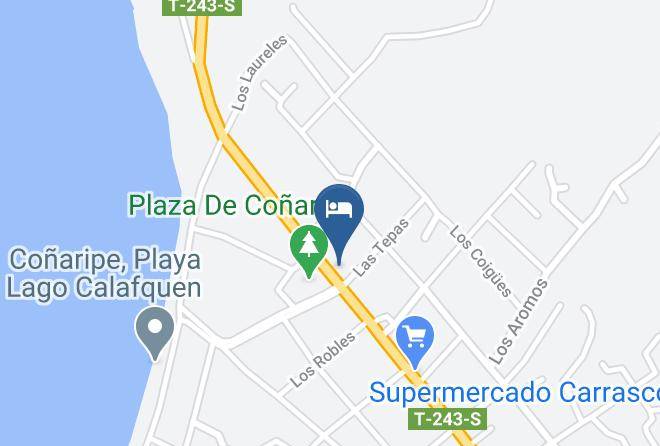 Valdivia Province - Hotel Y Restaurant Elizabeth Maps