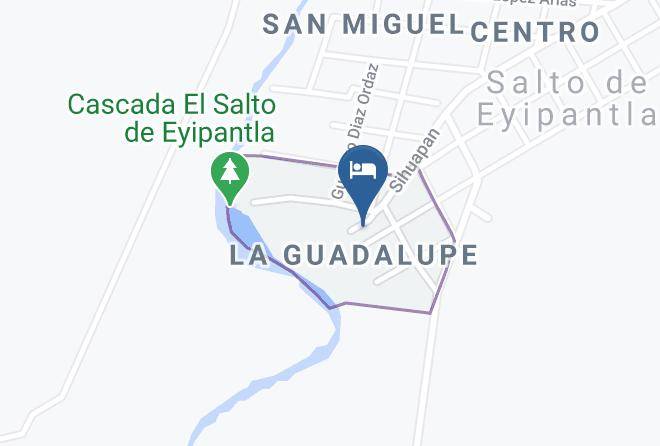 San Andres Tuxtla - Hotel Y Restaurant Eyipantla Maps