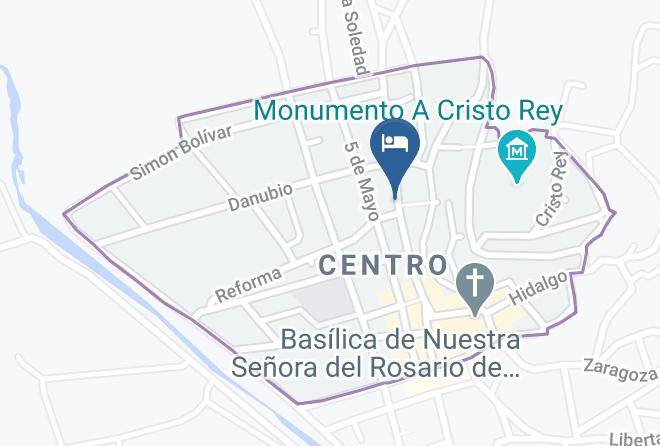 Talpa De Allende - Hotel Y Restaurant Fregoso Maps