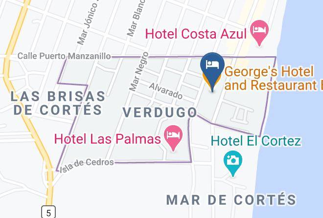 Mexicali - Hotel Y Restaurant Georges Maps