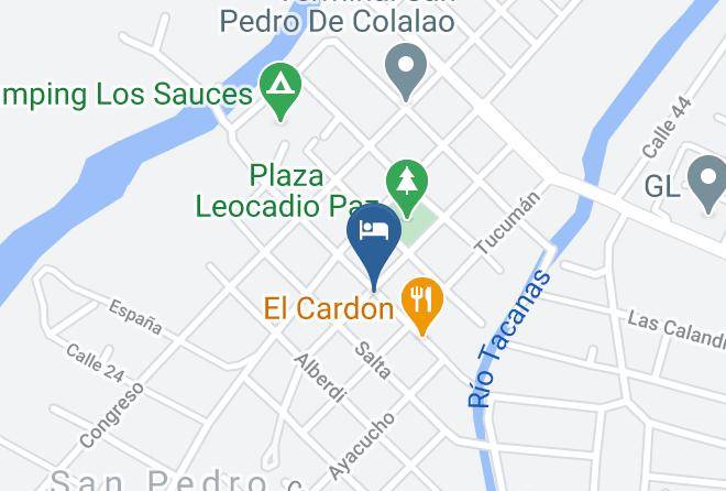 Trancas - Hotel Y Restaurant La Casona Maps