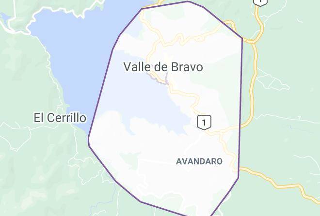Valle De Bravo - Hotel Y Restaurant La Cueva Del Leon Maps