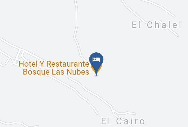 El Crucero - Hotel Y Restaurante Bosque Las Nubes Maps