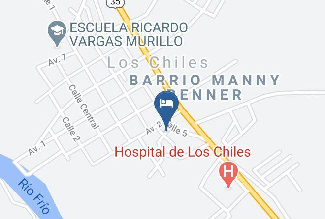 Hotel Y Restaurante Carolina Map