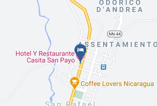 San Rafael Del Norte - Hotel Y Restaurante Casita San Payo Maps