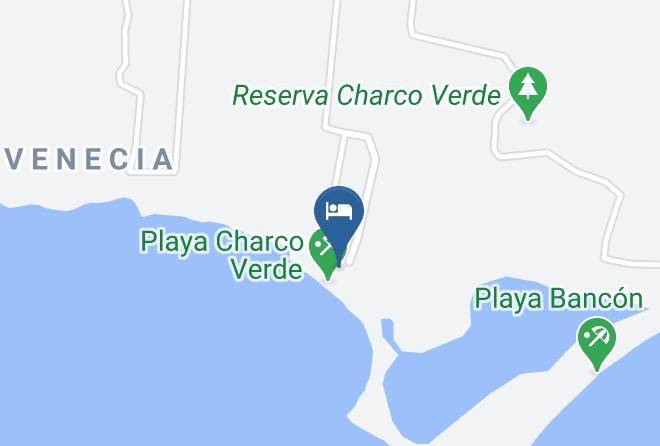 Altagracia - Hotel Y Restaurante Charco Verde Maps