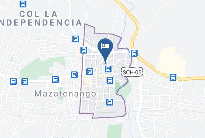 Mazatenango - Hotel Y Restaurante Costa Verde Maps