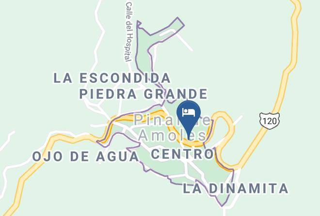 Pinal De Amoles Municipality - Hotel Y Restaurante El Molcajete Maps