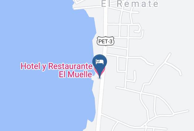 Flores - Hotel Y Restaurante El Muelle Maps