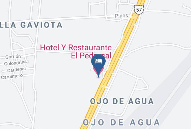 Matehuala - Hotel Y Restaurante El Pedregal Maps
