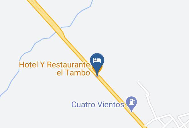 Hotel Y Restaurante El Tambo Map