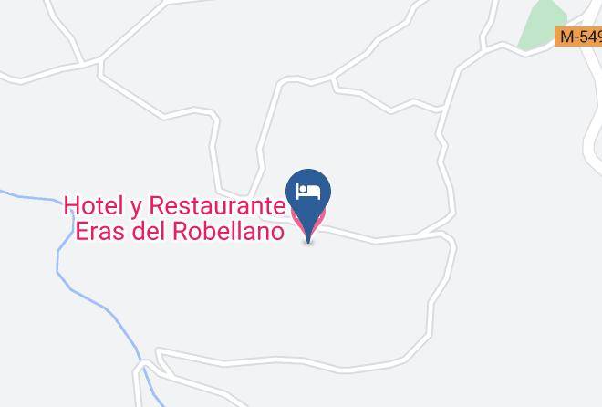 Avila - Hotel Y Restaurante Eras Del Robellano Maps