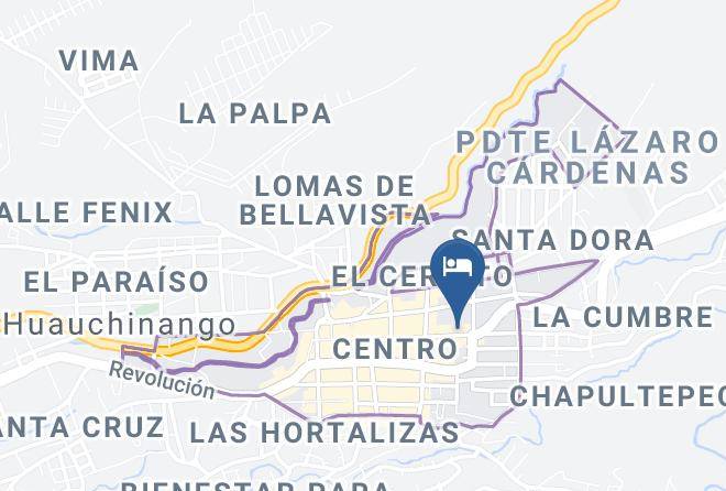 Huauchinango - Hotel Y Restaurante Guerrero Maps