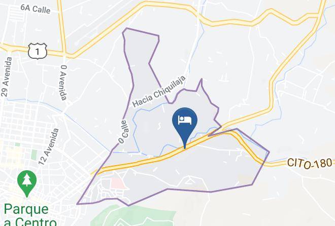Quetzaltenango - Hotel Y Restaurante Harvest Maps