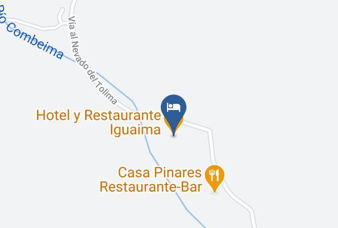 Ibague - Hotel Y Restaurante Iguaima Maps