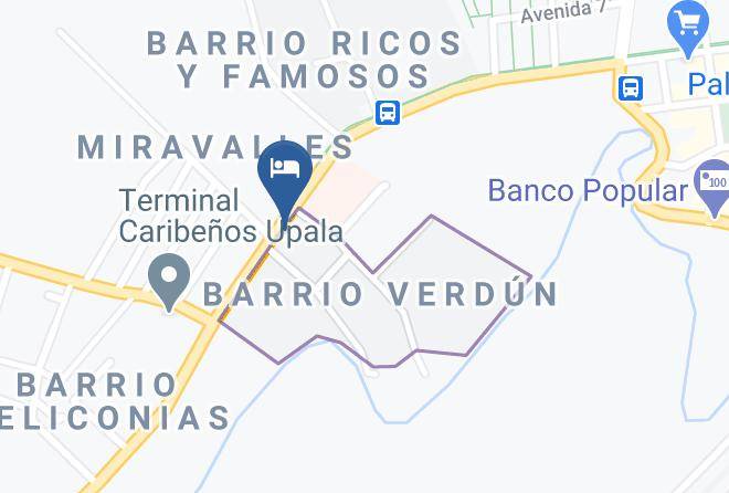 Upala - Hotel Y Restaurante La Carreta Maps