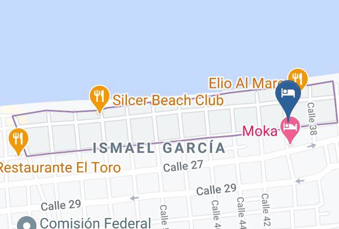 Progreso - Hotel Y Restaurante La Cueva Del Pirata Maps