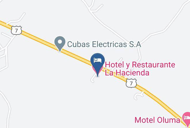 Juigalpa - Hotel Y Restaurante La Hacienda Maps
