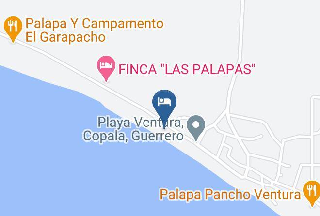 Hotel Y Restaurante La Perla Del Coacoyul Map