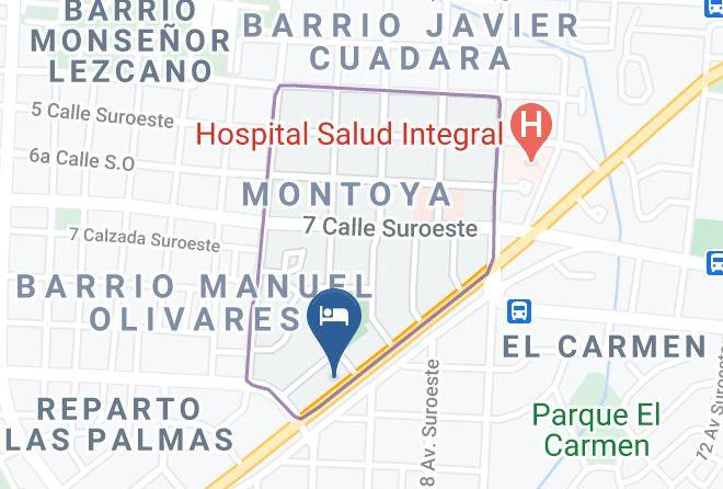 Managua - Hotel Y Restaurante La Plancha Maps