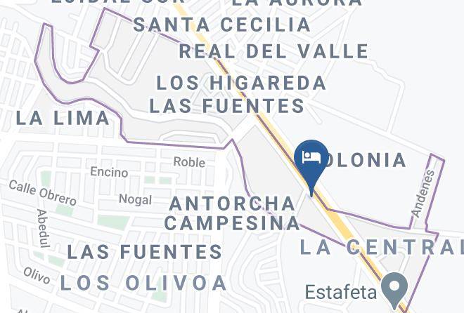 Zamora - Hotel Y Restaurante Los Pinos Maps