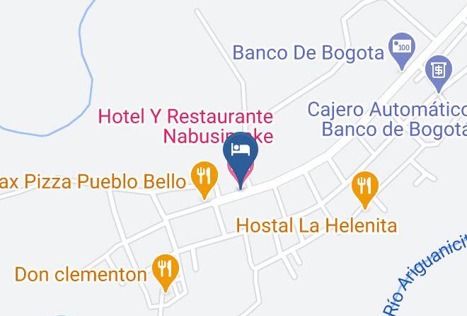 Pueblo Bello - Hotel Y Restaurante Nabusimake Maps