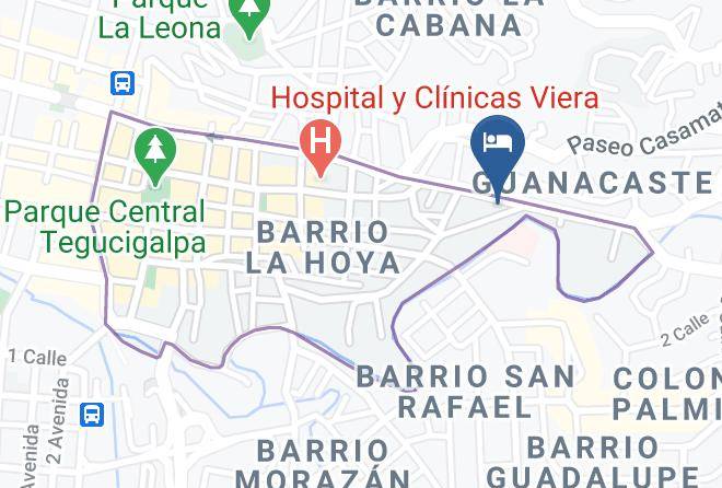 Distrito Central - Hotel Y Restaurante Nan Kin Maps
