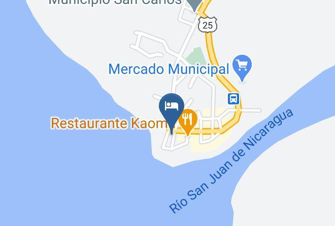 San Carlos - Hotel Y Restaurante Ocaso Maps