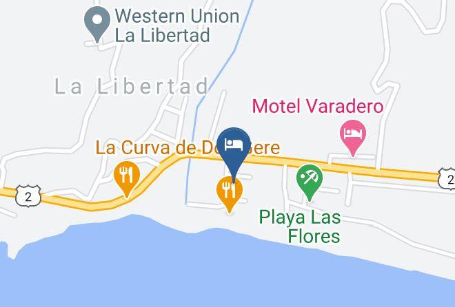 La Libertad - Hotel Y Restaurante Rincon Familiar Maps
