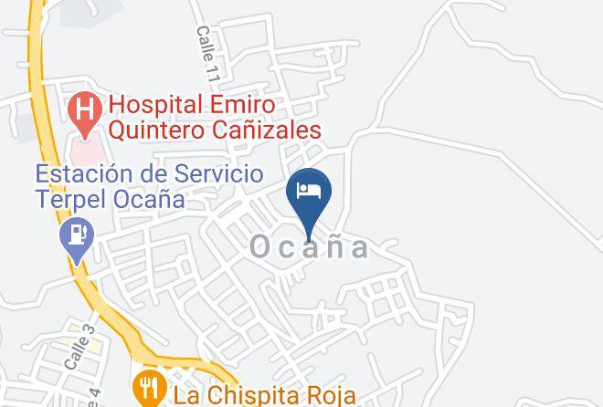 Ocana - Hotel Y Restaurante Rio De Oro Maps