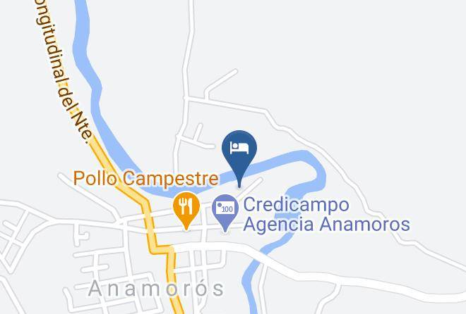 Anamoros - Hotel Y Restaurante Romega Inn Maps