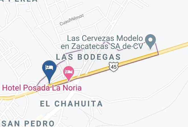 Sombrerete - Hotel Y Restaurante San Roman Maps