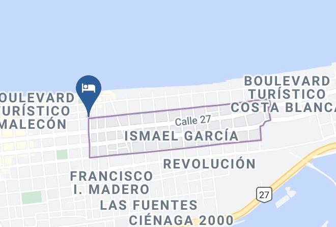 Progreso - Hotel Yaxactun Maps