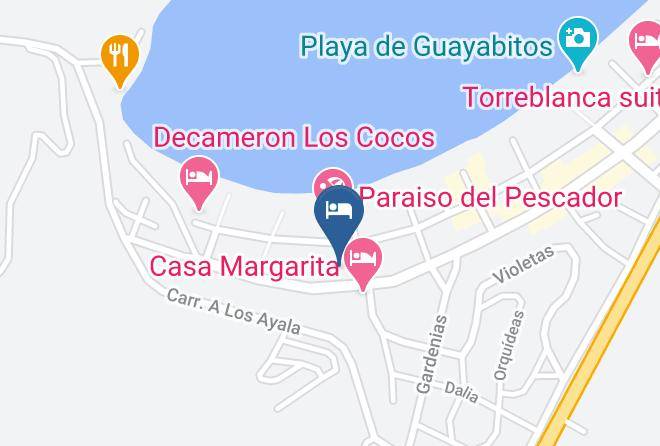 Compostela - Hotel Y Suites Bugambilias Maps
