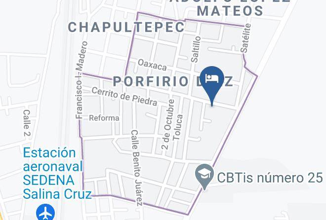 Salina Cruz - Hotel Y Suites Del Paci­fico Maps