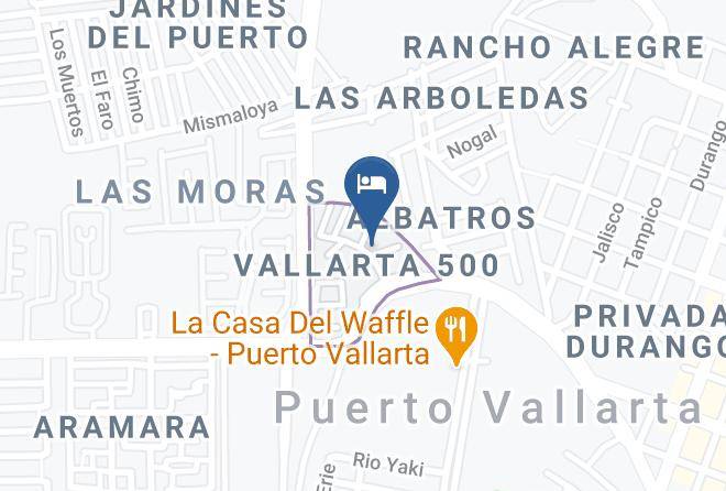 Puerto Vallarta - Hotel Y Suites Vagabundo Puerto Vallarta Maps