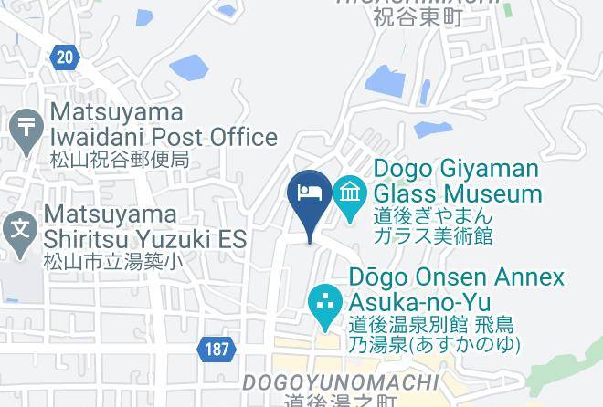 Matsuyama City - Hotel Yachiyo Maps