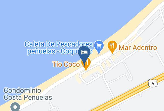 Elqui Province - Hotel Yachting Club Maps