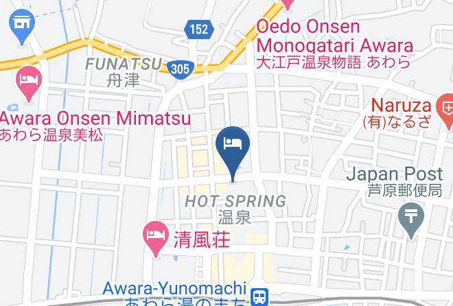 Awara City - Hotel Yagi Maps
