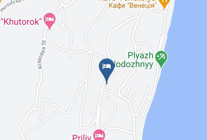 Yalta - Hotel Yahuar Maps