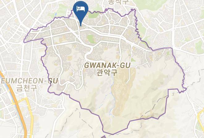 Gwanakgu - Hotel Yaja Shillim Maps