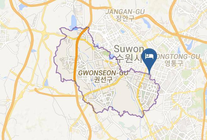 Gwonseongusuwonsi - Hotel Yaja Suwon Cityhall Maps