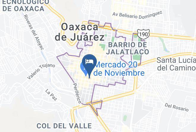 Oaxaca De Juarez - Hotel Yalalag Maps