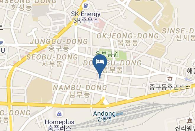 Hotel Yam At Andong Cultural Street Map
