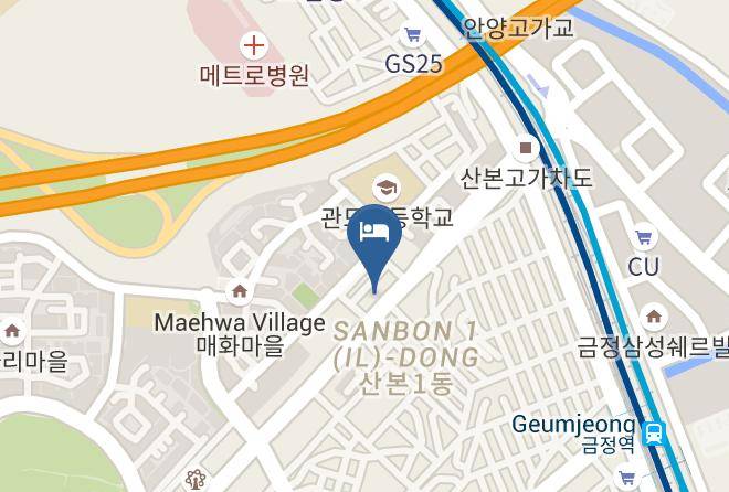 Gunposi - Hotel Yam Keumjung Station Maps