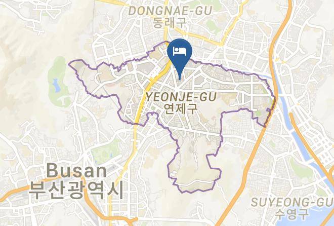 Hotel Yam Yeonjegu Map