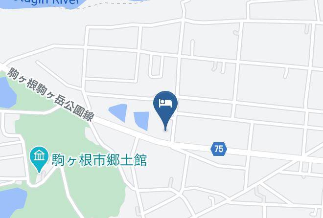 Komagane City - Hotel Yamabuki Maps