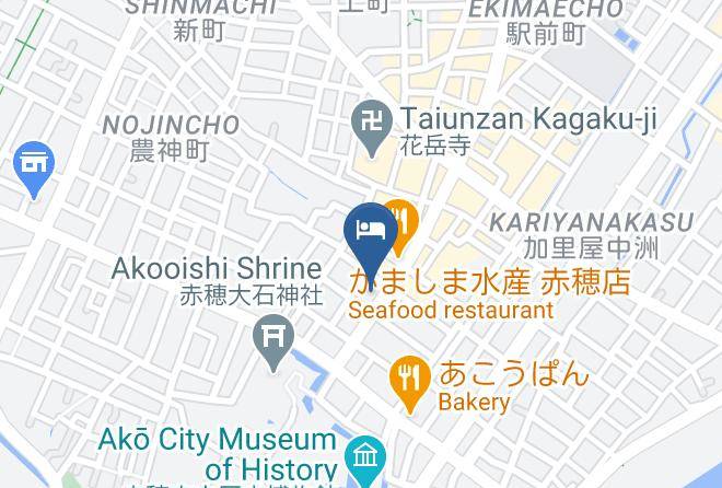 Ako City - Hotel Yamacho Maps