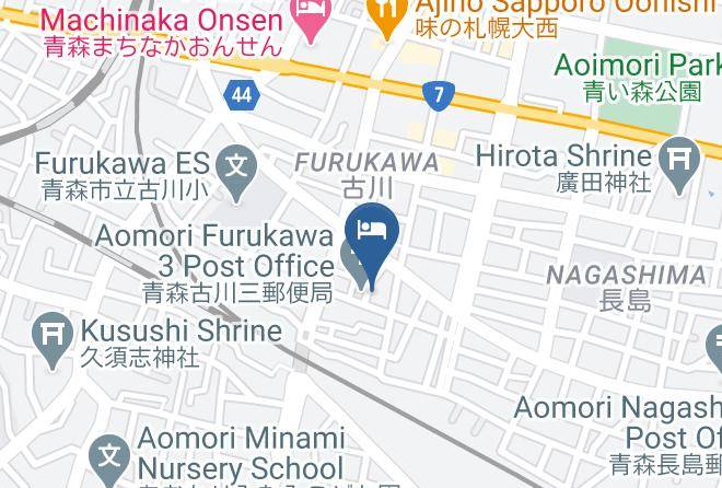 Aomori City - Hotel Yamagami Inn Maps