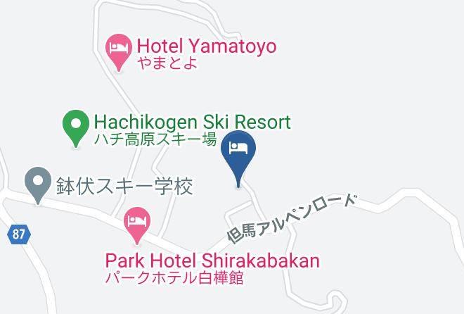 Yabu City - Hotel Yamatoyo Maps